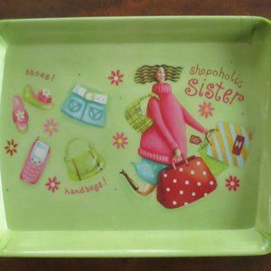 Shopaholic Sister Little Tray Shoes and Purses
